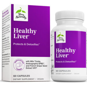 Suplemento Terry Naturally Healthy Liver 60 Cápsulas