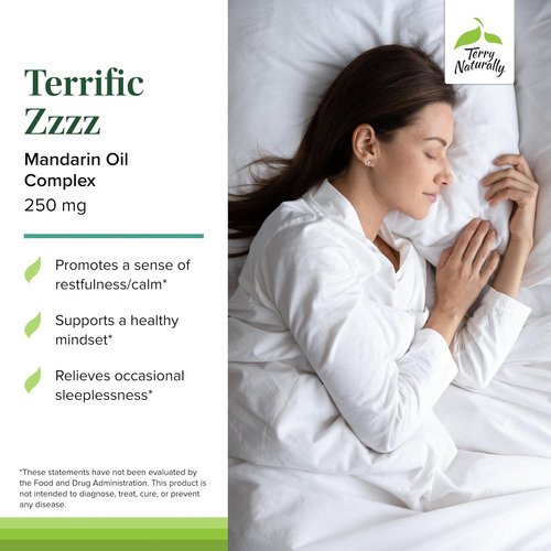 Terry Naturally Terrific Zzzz Suplemento Para Dormir Para De - Imagem 3