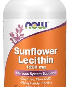 Now Foods Lecitina De Girassol 1200 Mg Sem Soja, Não Ogm - 2