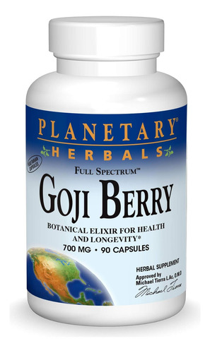 Ervas Planetárias Goji Berry Full Spectrum 700mg, Elixir Bot