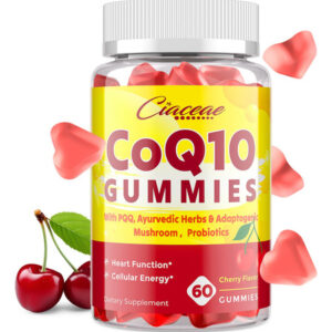 Suplemento De Gomas Ciaceae Coq10 Com Pqq 400 Mg Vegan 60 Un