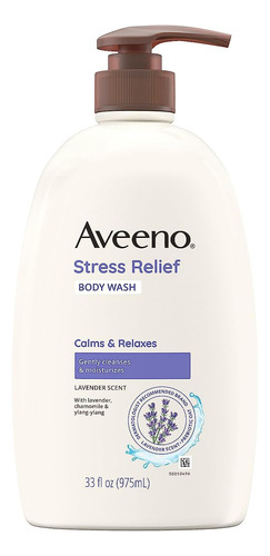 Sabonete Corporal Aveeno Stress Relief Com Aveia Calmante 97