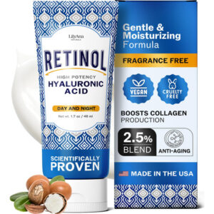 Creme Facial Lilyana Naturals Retinol Antienvelhecimento 30m