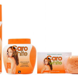 Conjunto De Cuidados Com A Pele Caro White Lotion 300ml + Cr