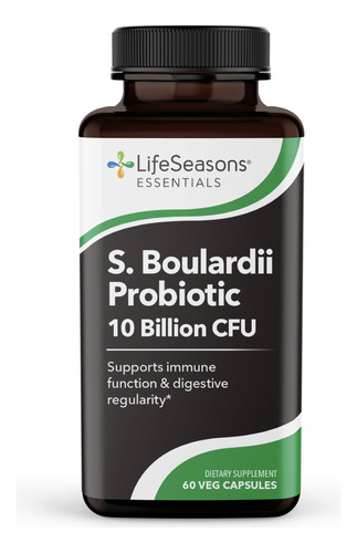 Suplemento Lifeseasons S. Boulardii Probiotic 60 Cápsulas