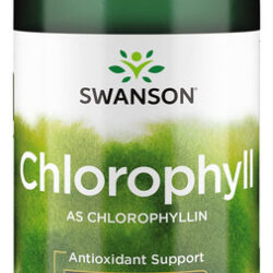 Suplemento Swanson Chlorophyll 60 Mg 300 Cápsulas Vegetais