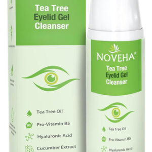 Limpador De Gel Para Pálpebras Noveha Tea Tree Para Blefarit