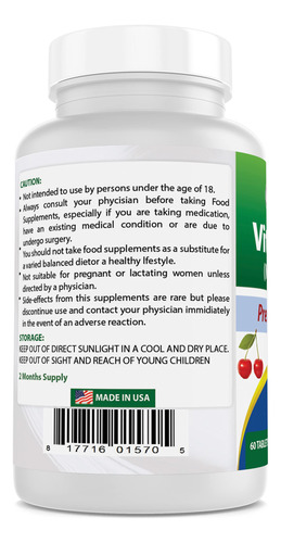 Suplemento Best Naturals Vitamina B-12 Metilcobalamina 6000m - Imagem 3