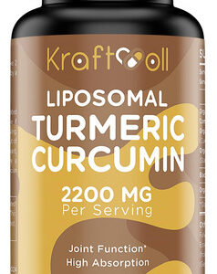 Suplemento Kraftvoll Lipossomal Curcumina 2200mg