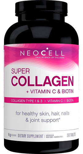 Super Colágeno Neocell+ C Tipo 1 E 3 360 Tablets - Imagem 4