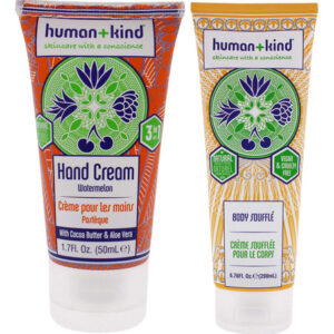 Creme Para Mãos E Cotovelos E Suflê Corporal Human+kind Wate