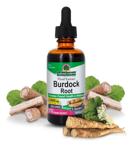 Suplemento Nature"s Answer Bardock Root 60ml Super Concentra