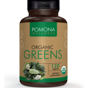 Suplemento Pomona Wellness Super Greens 120 Comprimidos