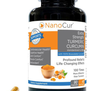 Curcumina De Cúrcuma Nanocur - 100x Mais Ativa Que Cúrcuma,
