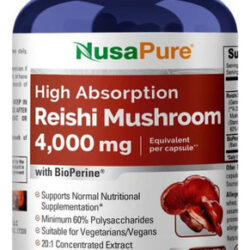 Suplemento De Extrato De Cogumelo Nusapure Reishi 4000 Mg 30