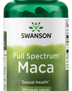 Suplemento Swanson Maca 500mg 100 Cápsulas