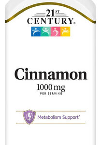 Canela Do Século 21, 1000mg, 120 Cápsulas Vegetais
