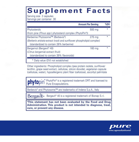 Suplemento De Encapsulamentos Puros Cholestepure Plus 120"s - Imagem 2