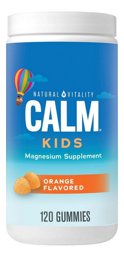 Calm Kids Sweet Citrus 120 Gomas Da Natural Vitality - Imagem 2