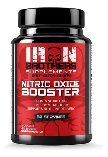 Suplemento Iron Brothers Nitric Oxide Booster, Fornecimento