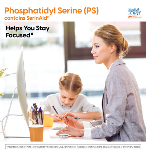 Suplemento Doctor"s Best Phosphatidyl Serine 100 120 Cápsula - Imagem 3