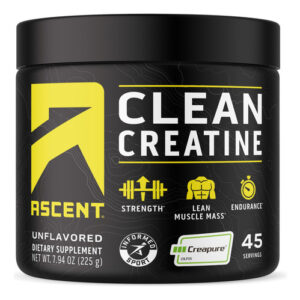 Suplemento Ascent Clean Creatina Monohidratada Em Pó 225g
