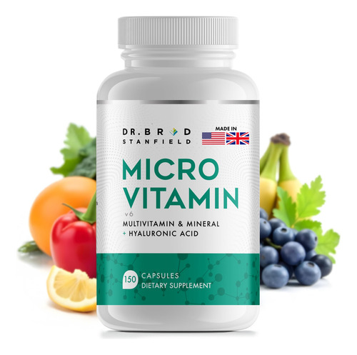 Suplemento Multivitamínico Diário De Baixa Dose Do Dr. Brad
