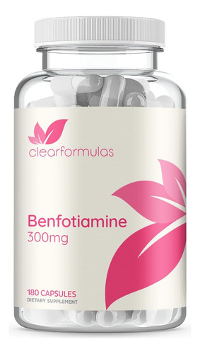 Vitamina A Base De Benfotiamine /300mg/180 Cápsulas
