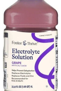Solução Eletrolítica De Uva 33,8 Onças Da Foster And Thrive