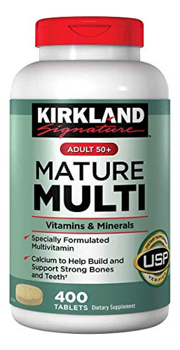 Multivitamínico Adultos 50+ Com 500 Tablets Importado Usa - Imagem 4
