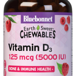Comprimidos Mastigáveis Bluebonnet 5000 Ui 90 De Vitamina D3