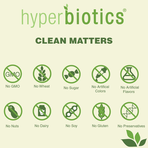 Suplemento Hyperbiotics Pre Pro Vegan Probiotics 30 Cápsulas - Imagem 3