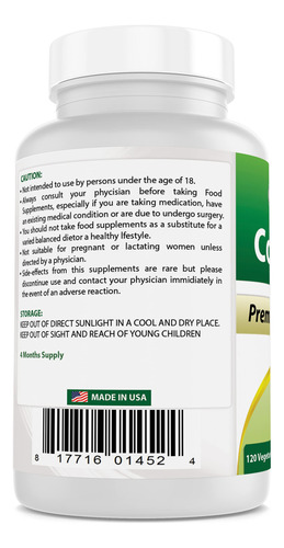 Suplemento Best Naturals Cordyceps Sinensis Mycelium 750 Mg - Imagem 3