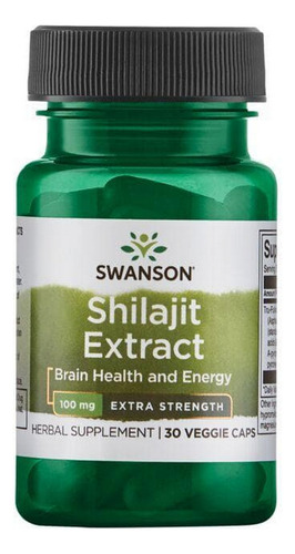 Extrato De Shilajit Extra Strong 100 Mg 30 Cápsulas Vegetais - Imagem 2