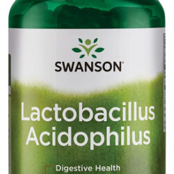 Suplemento Swanson Lactobacillus Acidophilus 250 Cápsulas