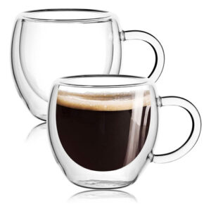 Conjunto De 2 Xícaras De Café Expresso Com Alça 74ml
