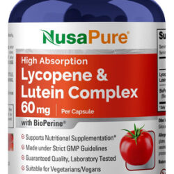 Suplemento Nusapure Licopeno E Complexo De Luteína 50 Mg 200