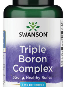 Suplemento Swanson Triple Boron Complex 250 Cápsulas