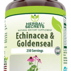 Suplemento De Ervas De Equinácea E Raiz De Goldenseal | 450