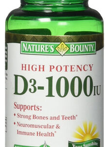Suplemento Nature&quots Bounty De Vitamina D3 1000 Ui 120 Cápsul