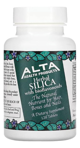 Alta Health Products, Sílica Com Bioflavonóides - 500 Mg - 1