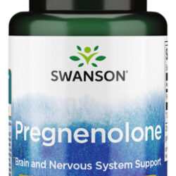 Suplemento Swanson Ultra Pregnenolona 25 Mg 60 Cápsulas