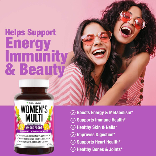 Multivitamínico Farmhaven Para Mulheres | 22 Nutrientes Esse - Imagem 3
