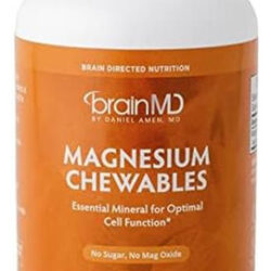 Dr Amen Brainmd Magnésio Mastigáveis, Cítricos - 60 Comprim