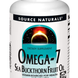 Suplemento Source Naturals Omega-7 Sea Buckthorn 120 Softgel