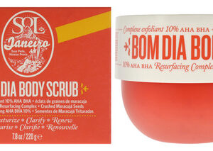 Body Scrub Sol De Janeiro Bom Dia 230ml W/ 10% Aha Bha