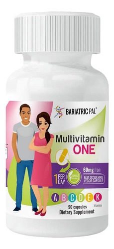 Bariatricpal Multivitamin One 1 Por Dia! Cápsula Multivitamí