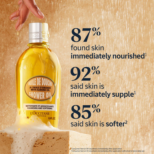 Óleo De Banho L"occitane Ammond 75ml Para Pele Normal A Seca - Imagem 4