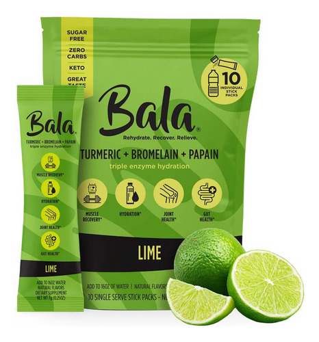 Pacote De Bebidas Bala Enzyme, Limão, 10 Unidades Da Bala En - Imagem 2