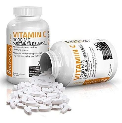 Vitamina C Bronson 1000 Mg 250 Comprimidos - Imagem 6